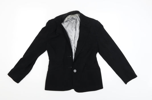 BHS Womens Black   Jacket Blazer Size 8