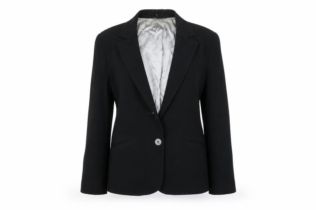 Womens UK Size 8 BHS Regular Black Blazer