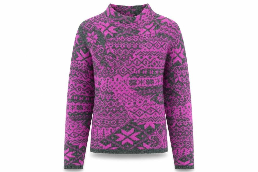 Womens UK Size S French Connection Purple Pullover Jumper