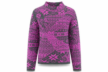 Womens UK Size S French Connection Purple Pullover Jumper
