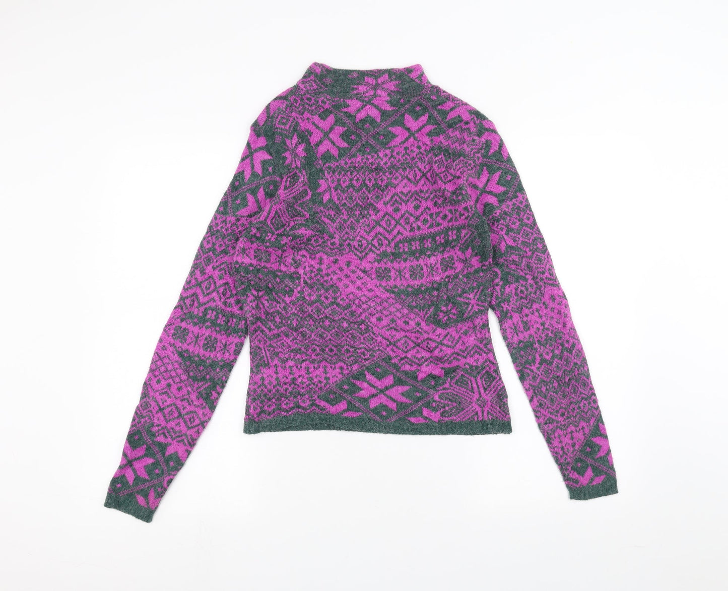 Womens UK Size S French Connection Purple Pullover Jumper