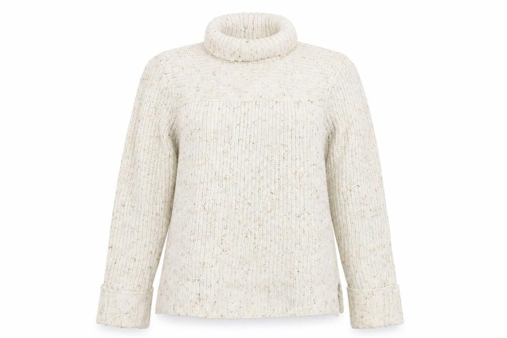 Womens UK Size 10 Warehouse White Pullover Jumper