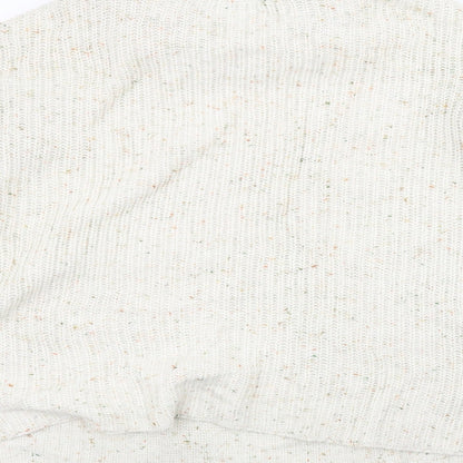 Womens UK Size 10 Warehouse White Pullover Jumper