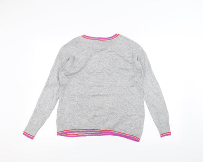 Womens UK Size XS NEXT Grey Pullover Jumper