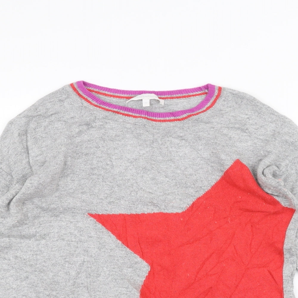 Womens UK Size XS NEXT Grey Pullover Jumper