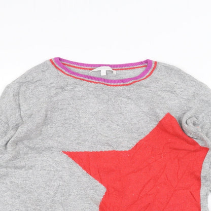 Womens UK Size XS NEXT Grey Pullover Jumper