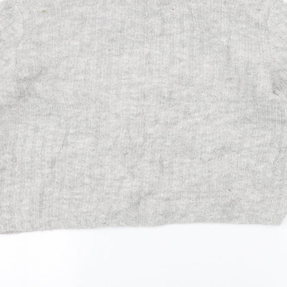 Womens UK Size S H&M Grey Pullover Jumper