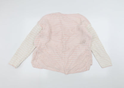 Womens UK Size L Marks and Spencer Pink Pullover Jumper