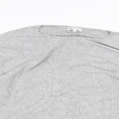 Womens UK Size One Size Millenium Grey Pullover Jumper