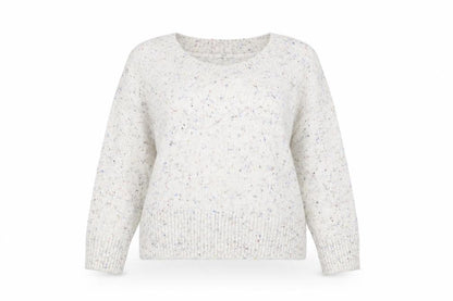 Womens UK Size 14 NEXT White Pullover Jumper