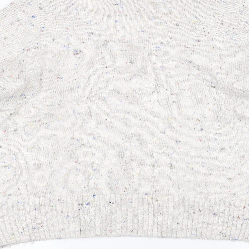 Womens UK Size 14 NEXT White Pullover Jumper