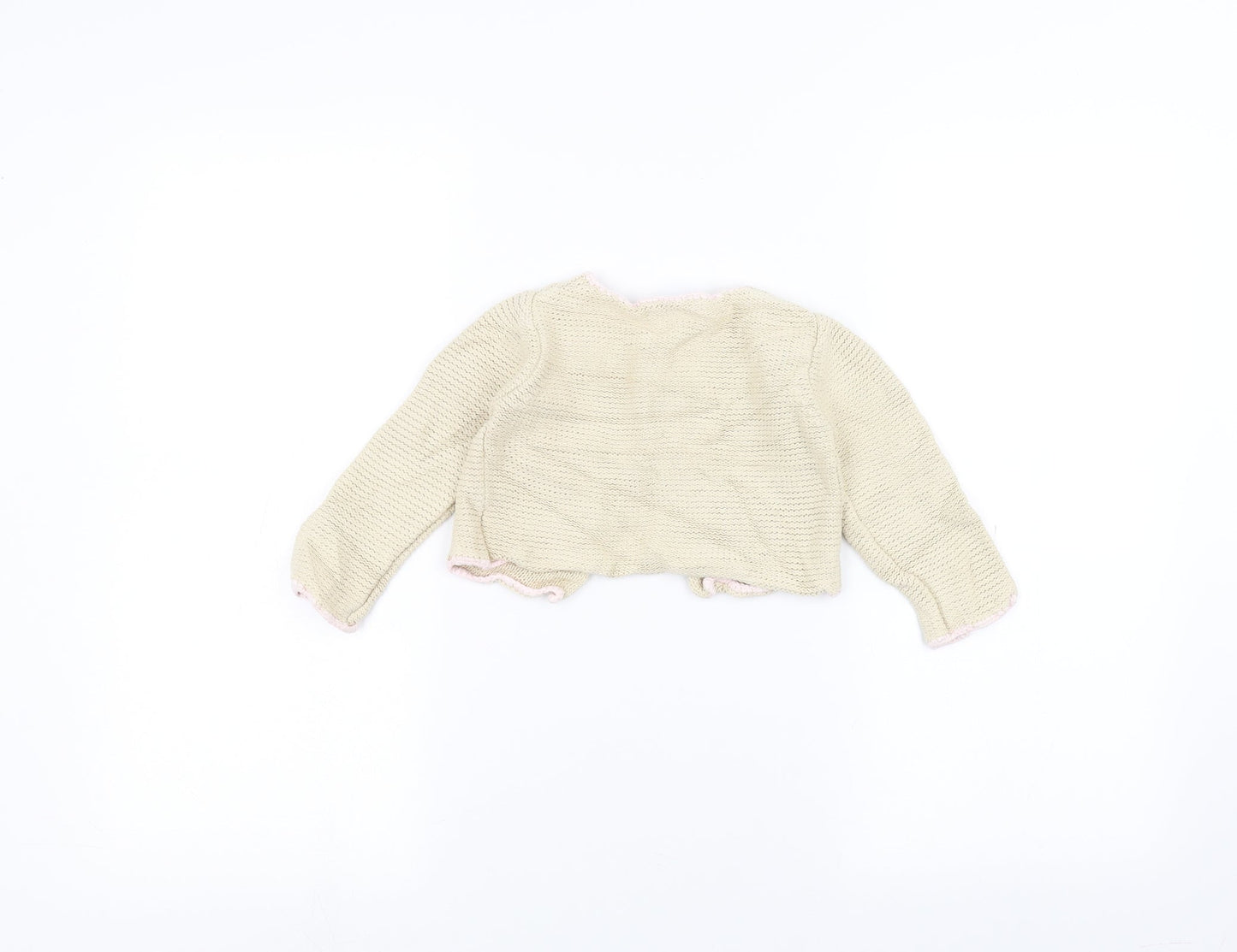John Lewis Baby Brown   Jacket Coatigan Size 12-18 Months