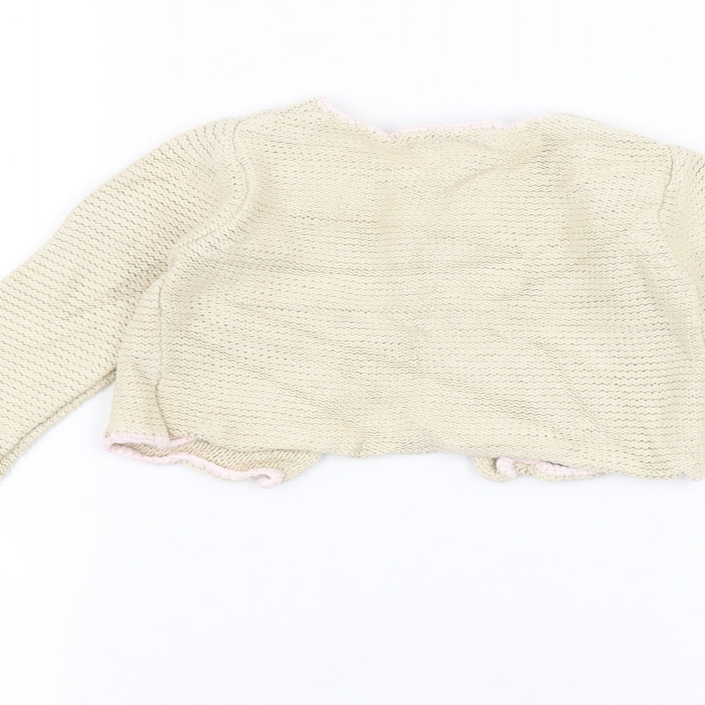 John Lewis Baby Brown   Jacket Coatigan Size 12-18 Months
