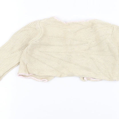 John Lewis Baby Brown   Jacket Coatigan Size 12-18 Months