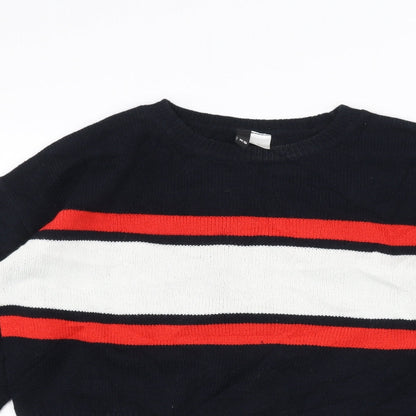 Womens UK Size XS H&M Blue Pullover Jumper