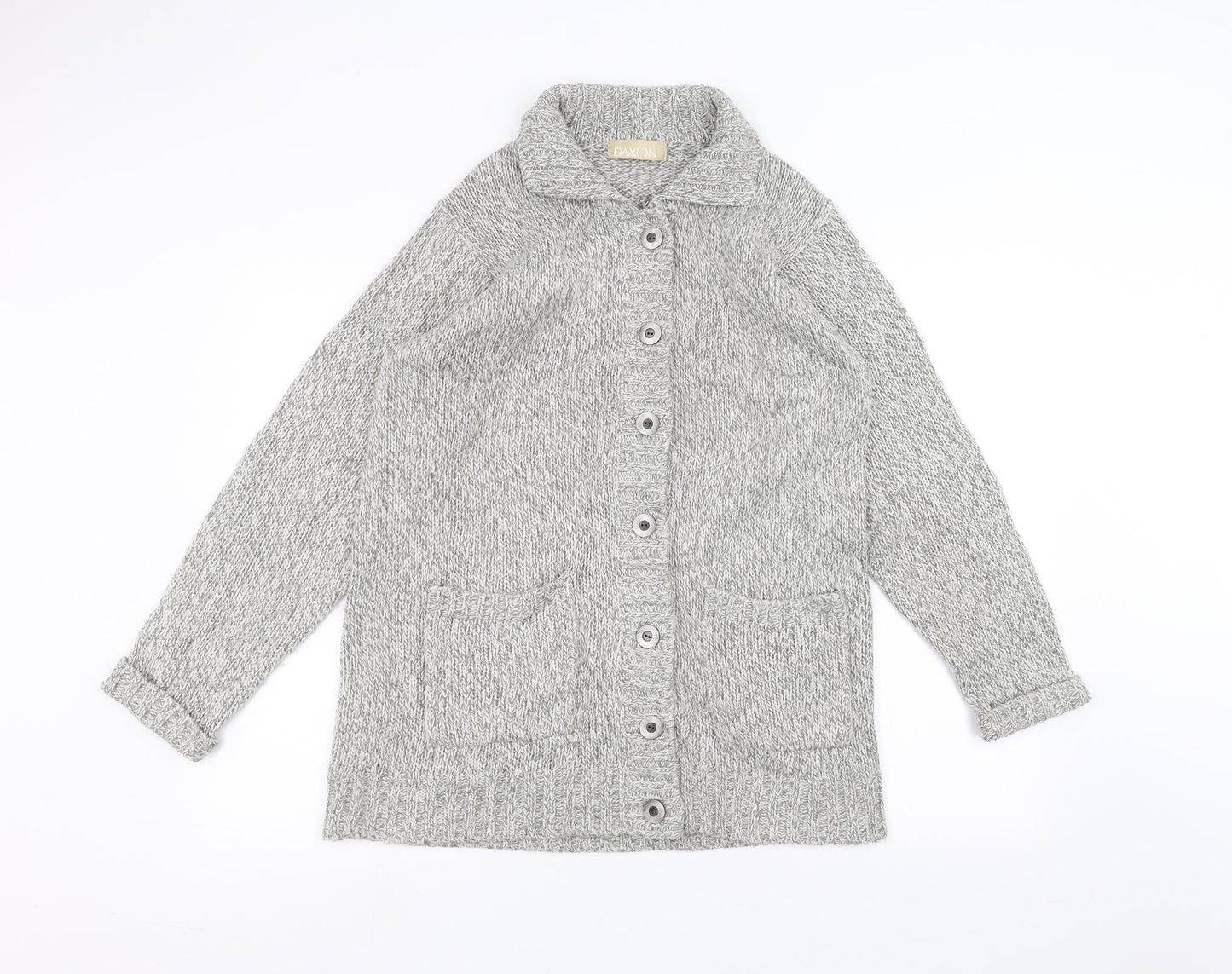 Daxon Womens Grey   Pullover Jumper Size 14