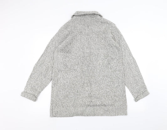 Daxon Womens Grey   Pullover Jumper Size 14