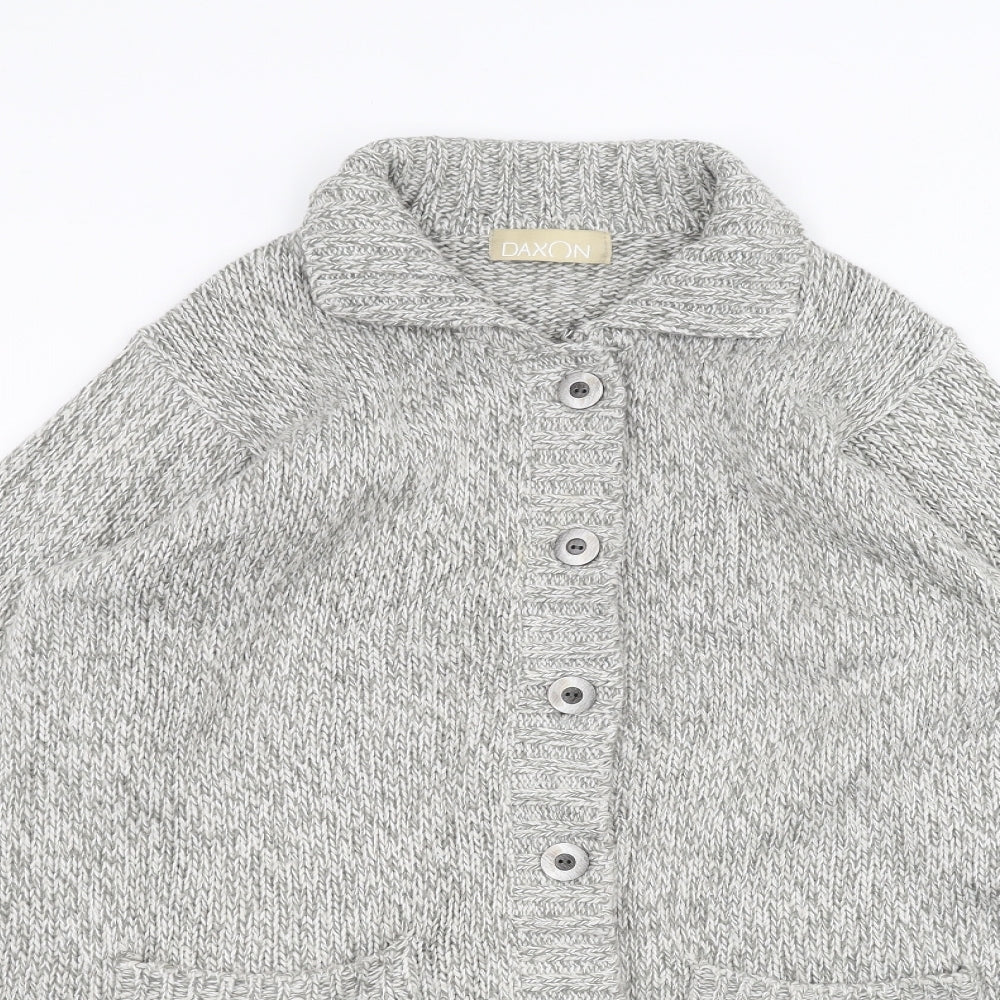 Daxon Womens Grey   Pullover Jumper Size 14