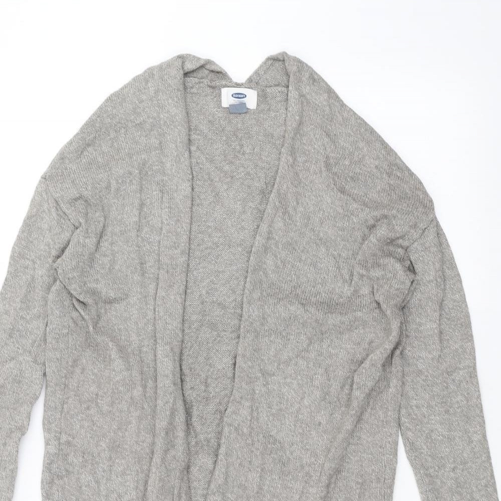 Womens UK Size XS Old Navy Grey Cardigan Jumper