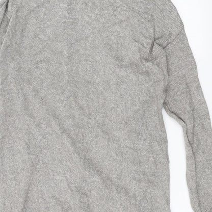 Womens UK Size XS Old Navy Grey Cardigan Jumper