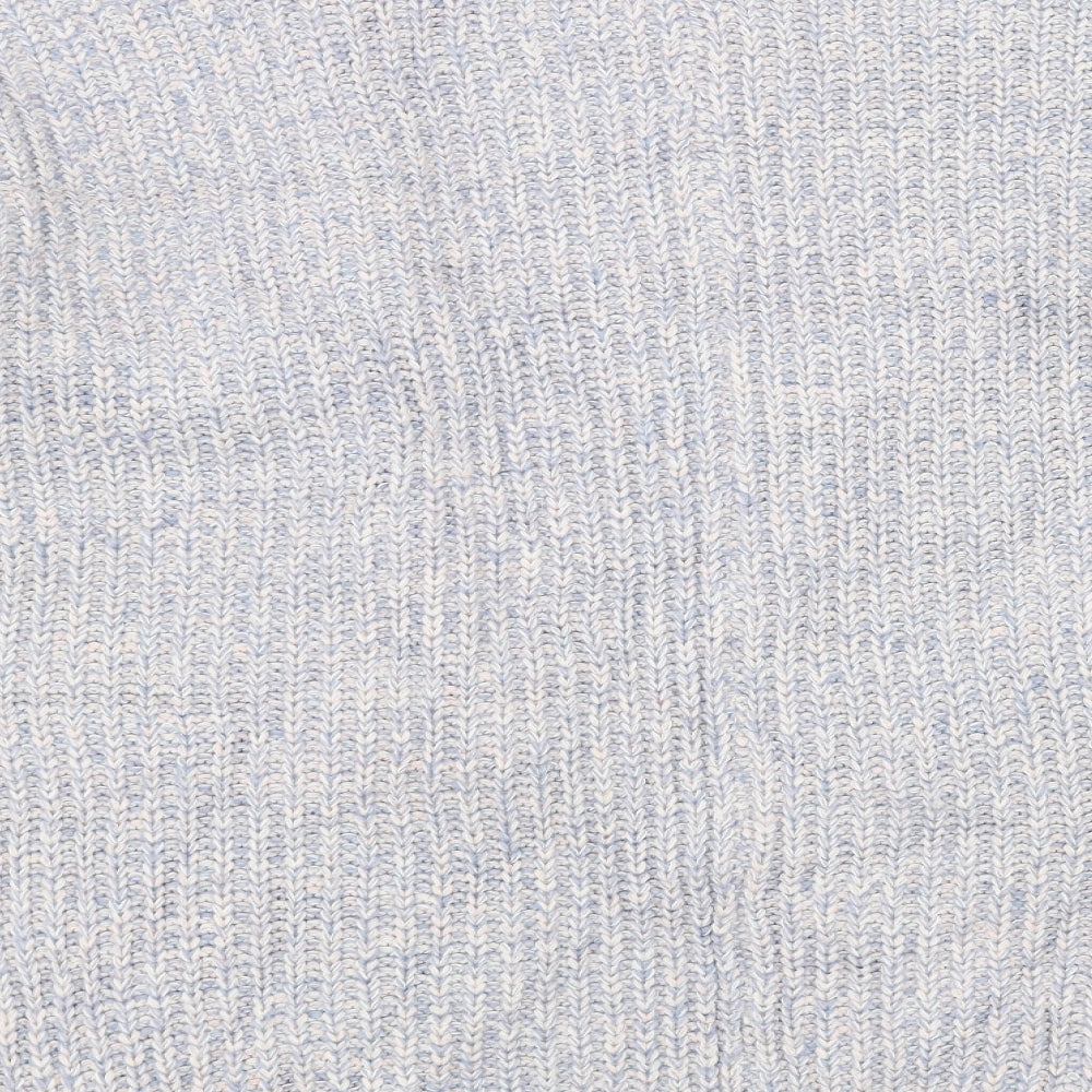 TU Womens Blue  Knit Jacket Coatigan Size 16