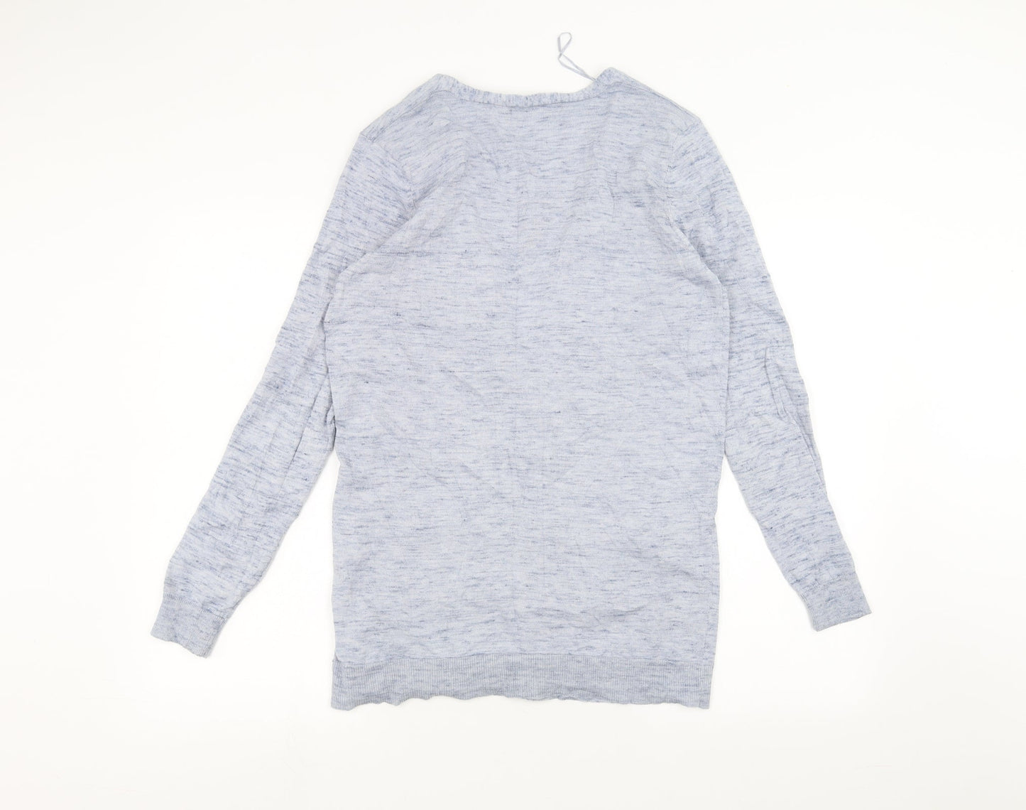 Womens UK Size 10 Marks and Spencer Blue Cardigan Jumper