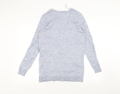 Womens UK Size 10 Marks and Spencer Blue Cardigan Jumper