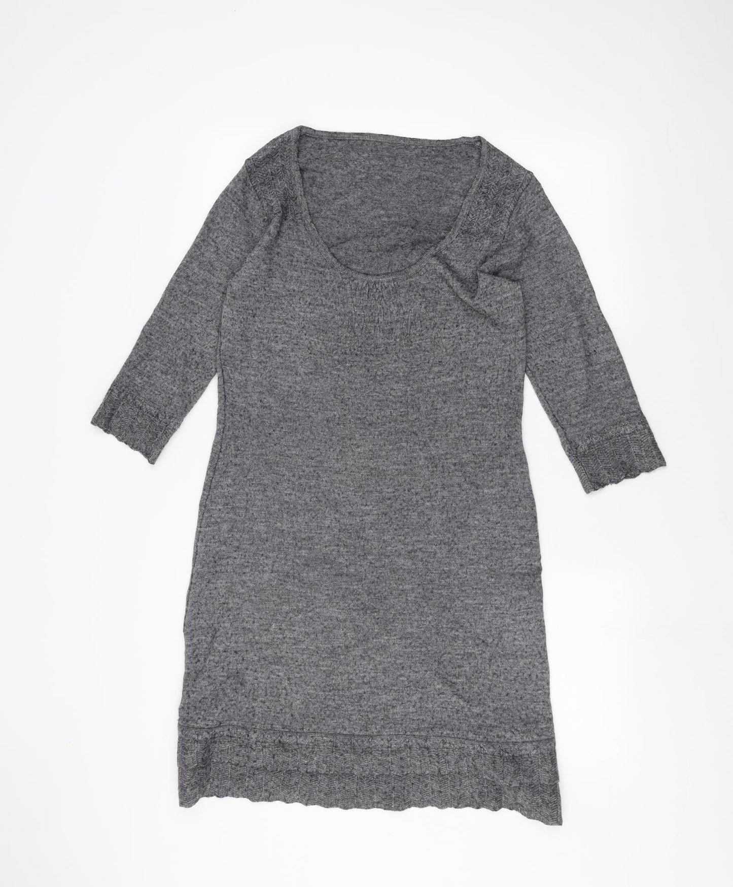 Womens UK Size 12 Per Una Grey Pullover Jumper