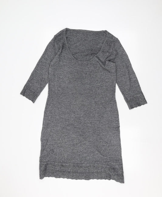 Womens UK Size 12 Per Una Grey Pullover Jumper