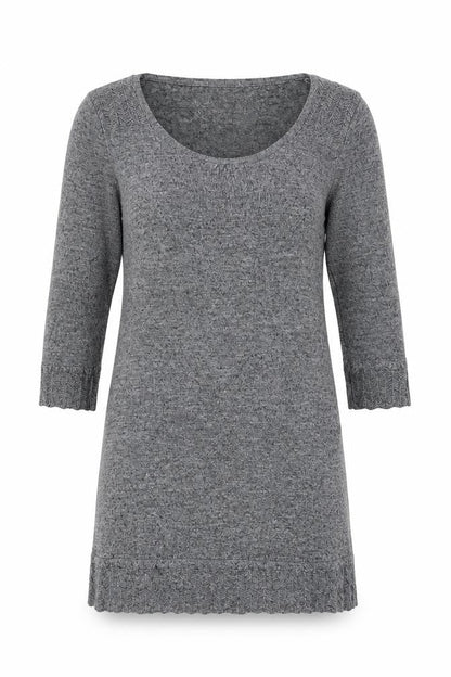 Womens UK Size 12 Per Una Grey Pullover Jumper