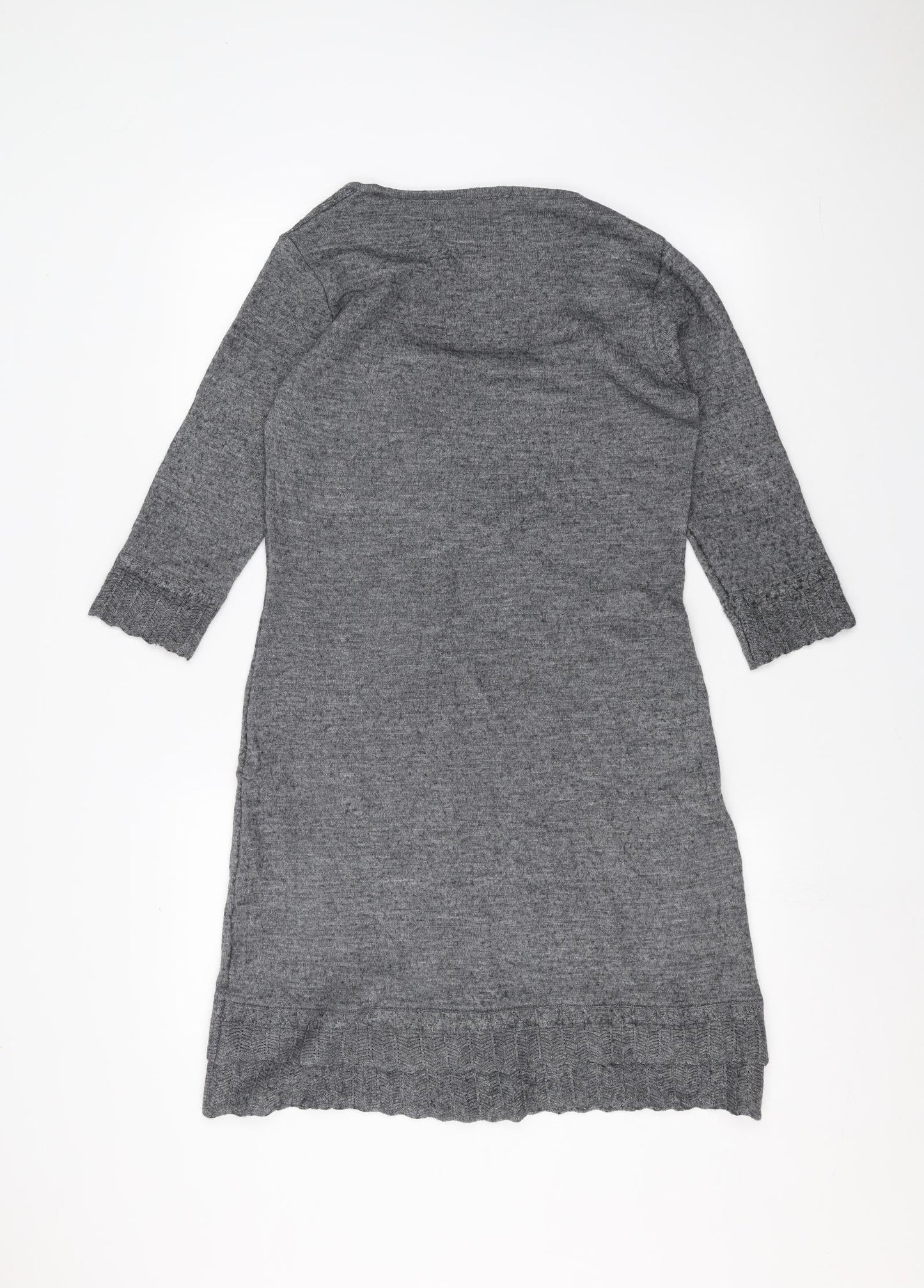 Womens UK Size 12 Per Una Grey Pullover Jumper