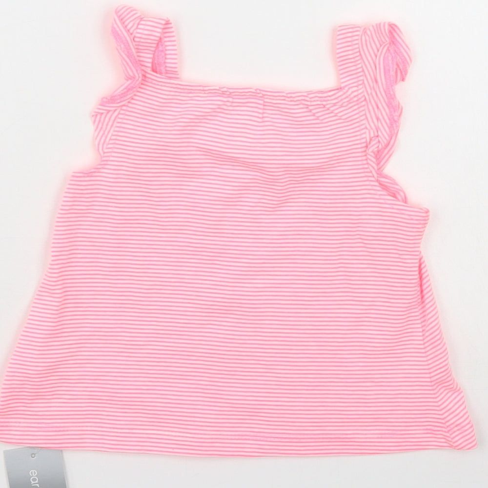 Early Days Boys Pink Striped  A-Line  Size 0-3 Months