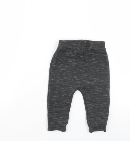 Disney Boys Black   Sweatpants Trousers Size 6-9 Months
