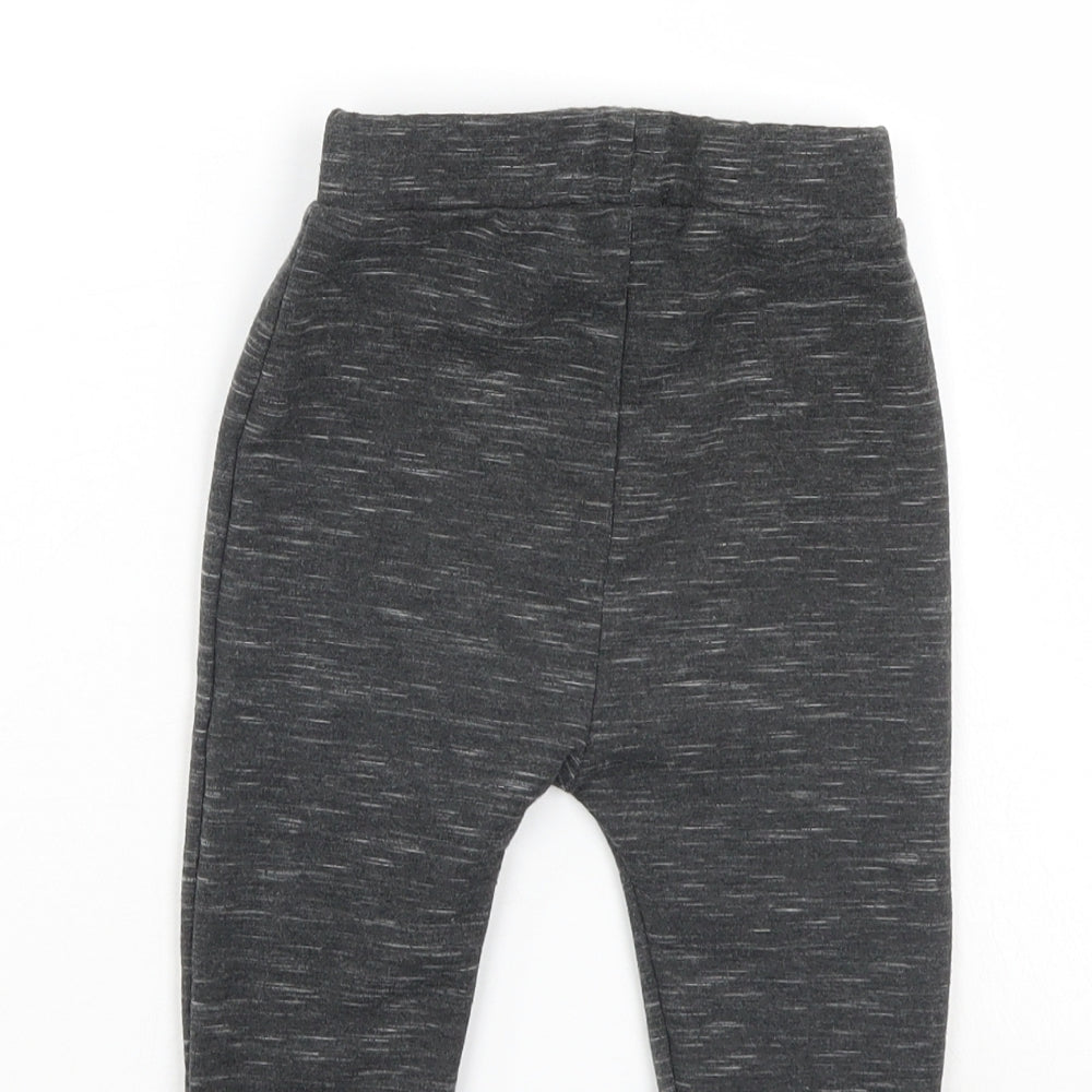 Disney Boys Black   Sweatpants Trousers Size 6-9 Months