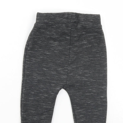 Disney Boys Black   Sweatpants Trousers Size 6-9 Months