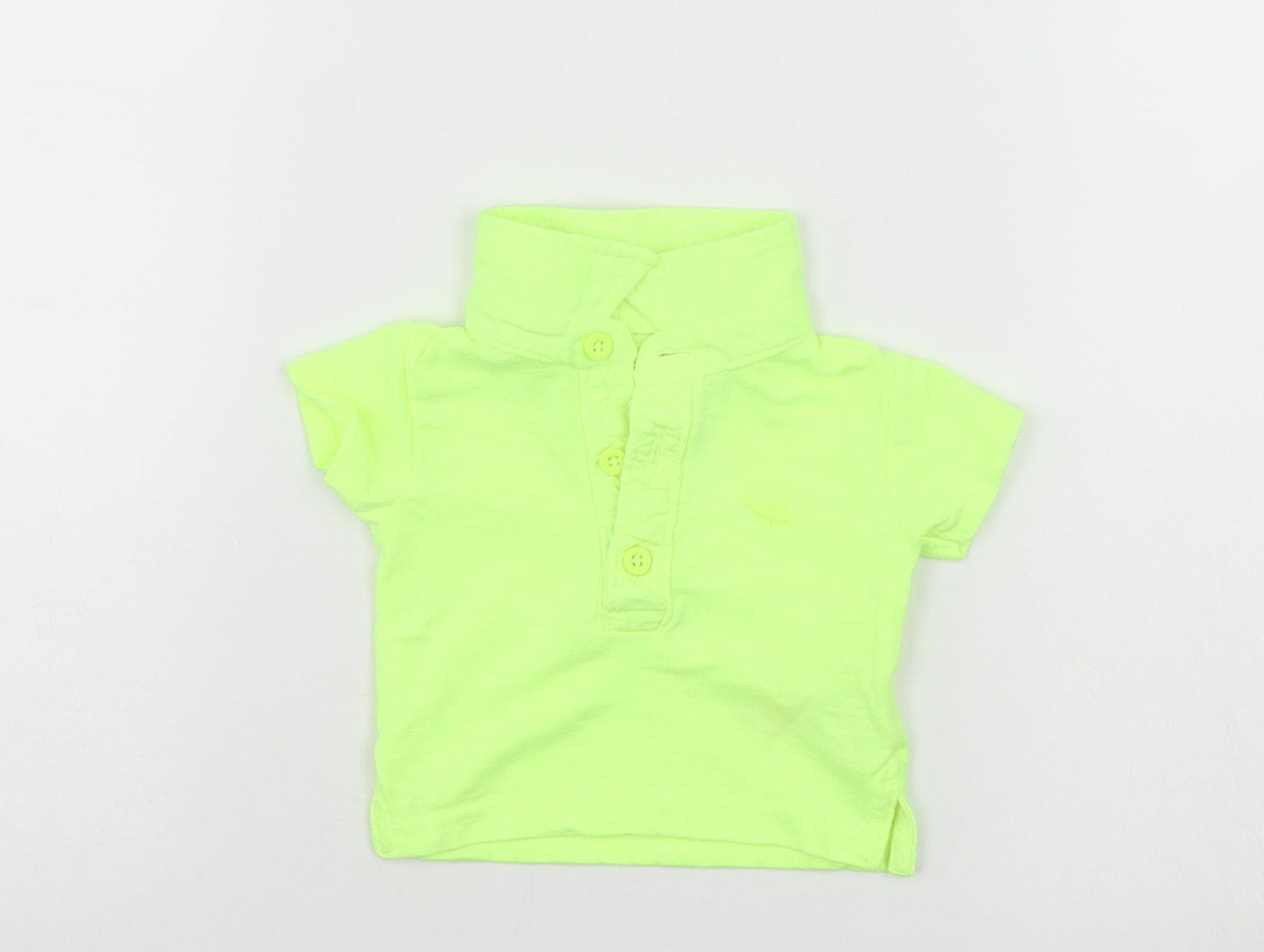 Mini Rebel Boys Green   Basic Polo Size 0-3 Months