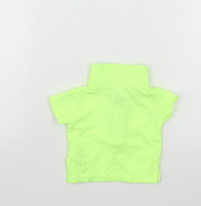 Mini Rebel Boys Green   Basic Polo Size 0-3 Months