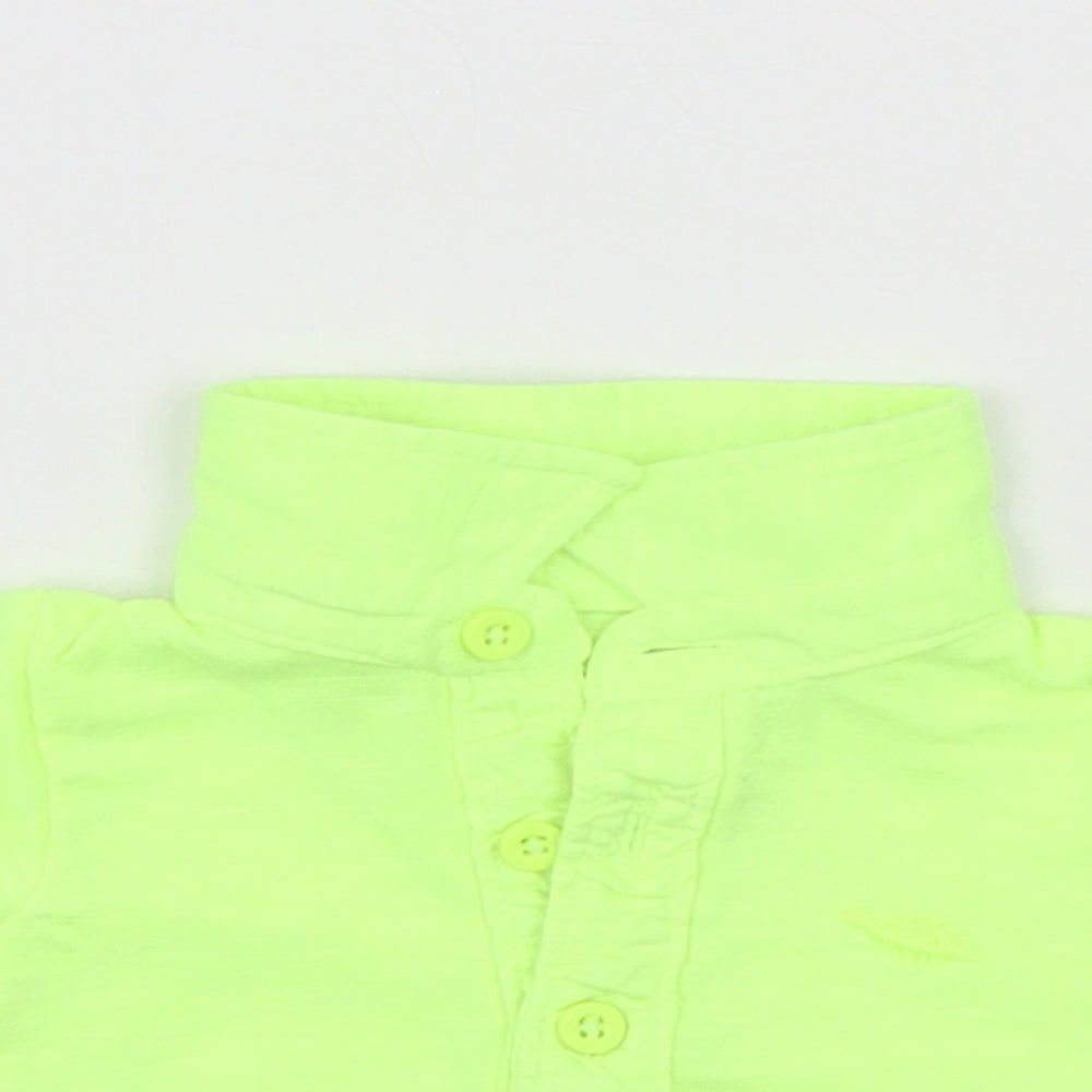 Mini Rebel Boys Green   Basic Polo Size 0-3 Months