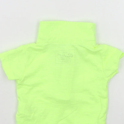 Mini Rebel Boys Green   Basic Polo Size 0-3 Months