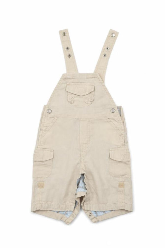 Baby Gap Baby Ivory   Dungaree One-Piece Size 0-3 Months