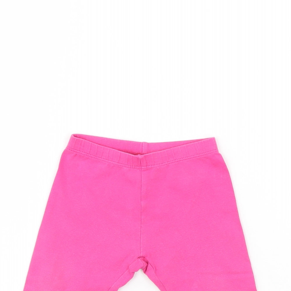 Mini Club Girls Pink   Sweatpants Leggings Size 9-12 Months