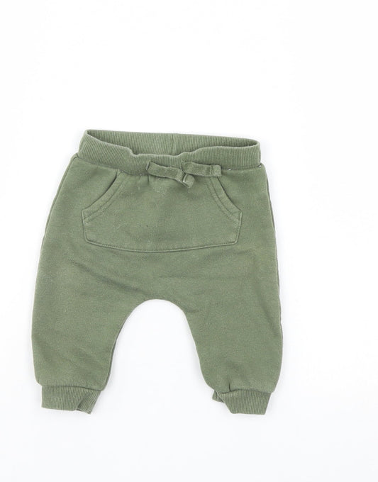 Fred & flo Baby Green   Sweatpants Trousers Size 3-6 Months