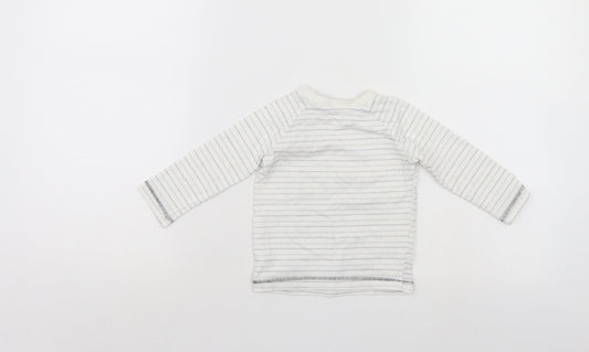 Disney Girls White   Pullover Jumper Size 6-9 Months