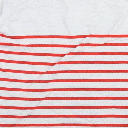 love knitwear Womens Multicoloured Striped  Pullover Jumper Size 20