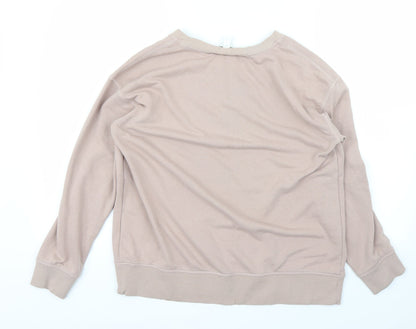 H7M Womens Pink   Pullover Sweatshirt Size M