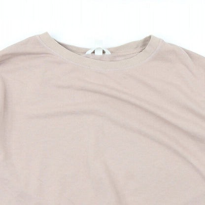 H7M Womens Pink   Pullover Sweatshirt Size M