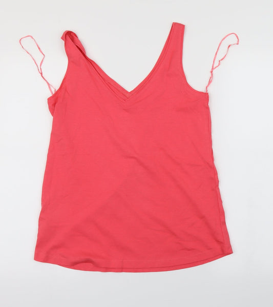 F&F Womens Pink   Basic T-Shirt Size 8