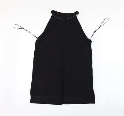 FRF Womens Black   Basic T-Shirt Size 12