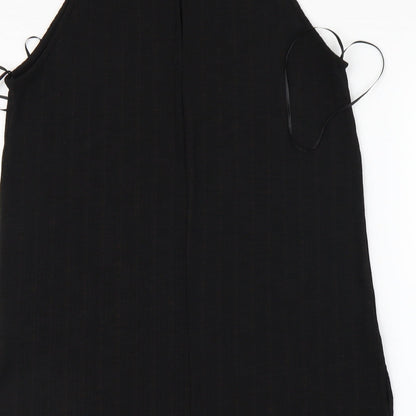 FRF Womens Black   Basic T-Shirt Size 12