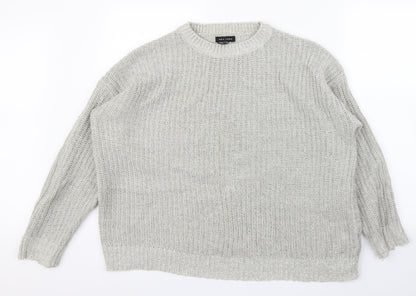 Womens UK Size M newlook Grey Pullover Jumper